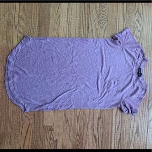 T-shirt dress light lavender
